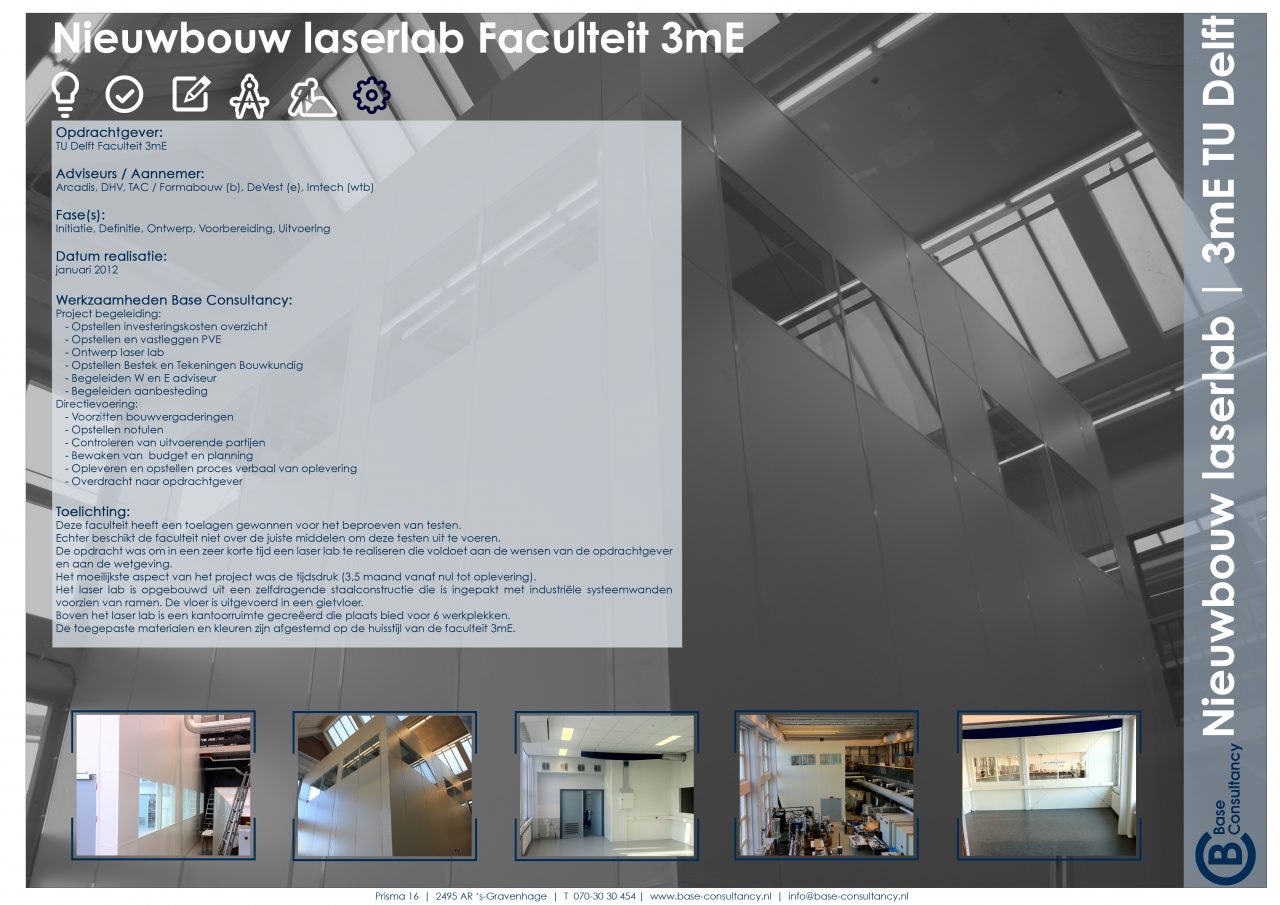 Nieuwbouw laserlab TU Delft